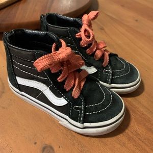 Toddler High Top Black Vans